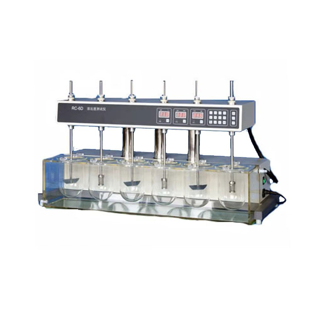 Unite RC-6 Lab Testing Equipment Automatic Tablet/capsule Dissolution Tester LED Display 6 Vessels