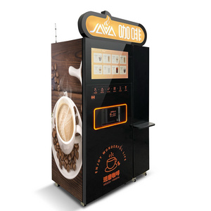 multiple kinds of coffee vending machine with ice maker