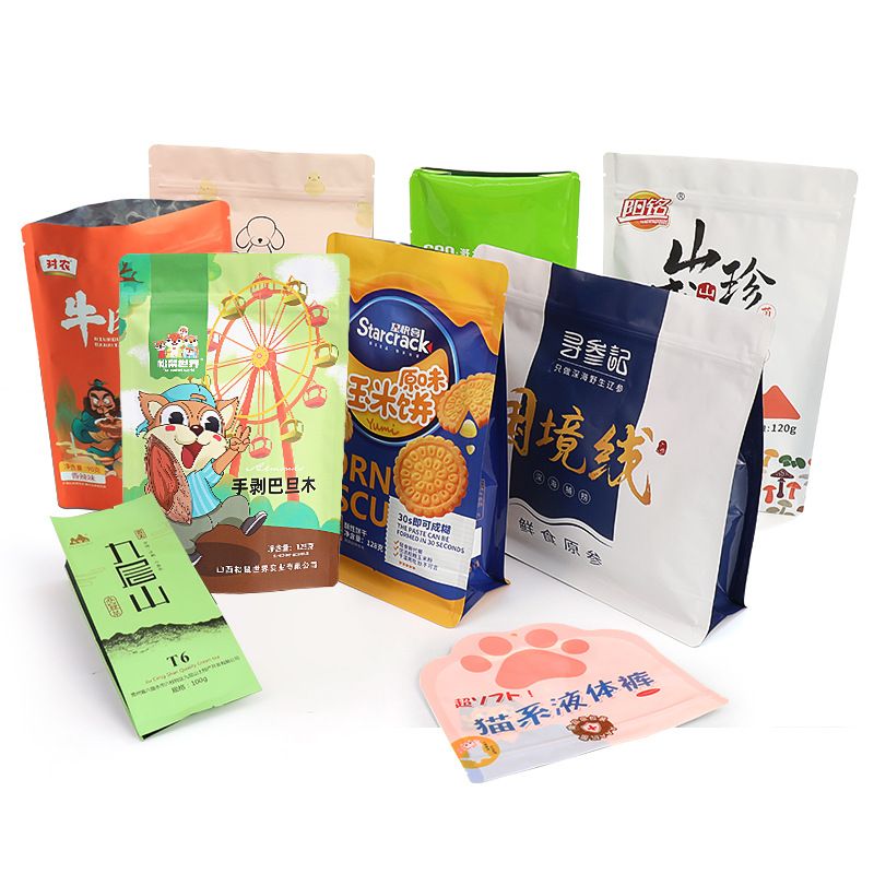 Mylar bags wholesale custom shaped mylar bags zipper stand up pouches gummies packaging pouch