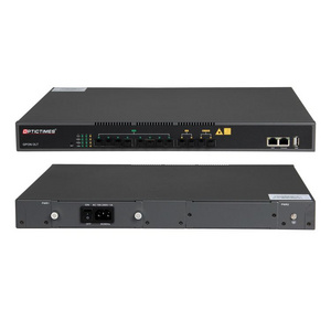 FTTH Headend Optical Network Internet Line Gigabit Ethernet GPON EPON OLT 4PON