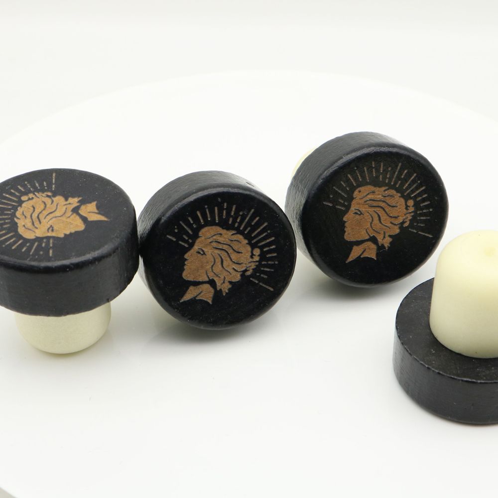 Wholesale Wine Bottle Sealing Cap Wine Whisky Bottle Straight Stopper T Shape Synthetic Cork Plastic Cap