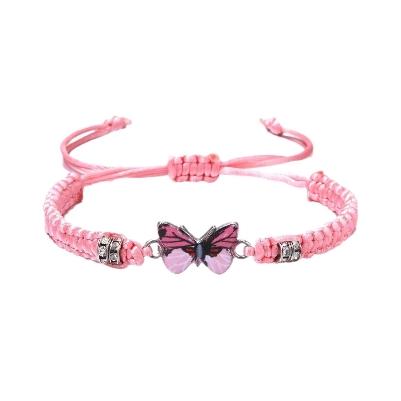 Hand-woven couple butterfly bracelet bracelet bracelet bracelet