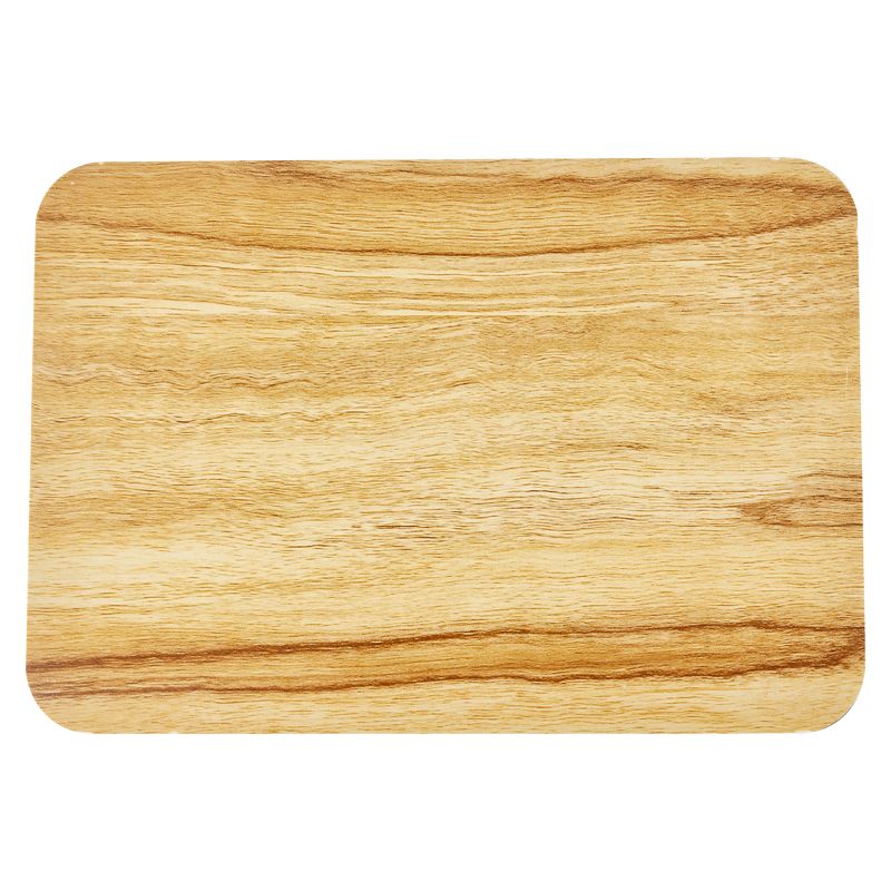 Eco Friendly Veneer Decorative Wallboard Bamboo Wood Fiber Panel