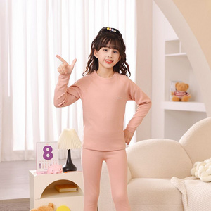 Children's warm and casual set, men's and women's home clothes, big children's autumn clothes, autumn pants two-piece set