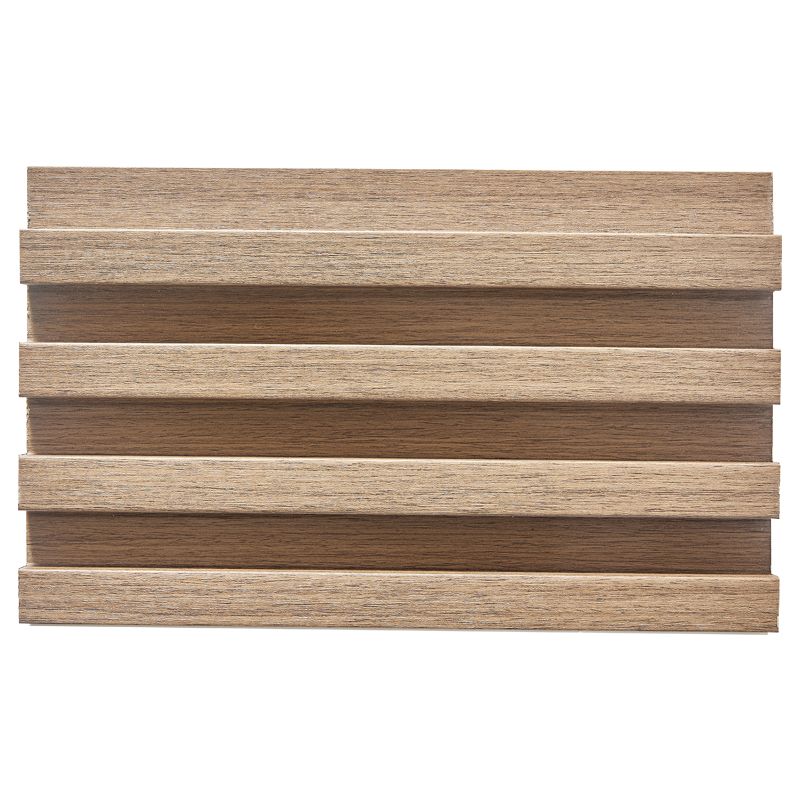 Outdoor Eco Friendly Fulted Wood Decoration Wpc Wall Panel Alternatives For Indoor