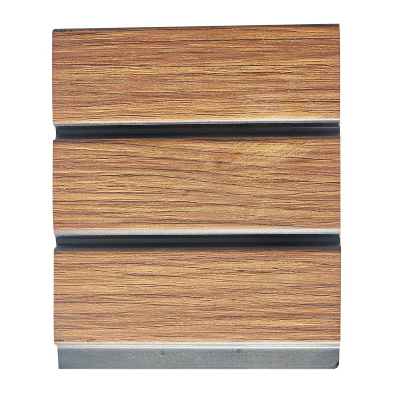 High quality waterproof fireproof wood composite wall cladding fluted wains cotting wpc wall panel