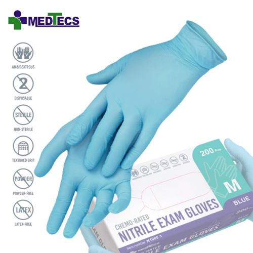 ISO 9001 13485 Non Sterile Hand Protection Food Grade Nitrile Latex Powder Free Surgical Gloves