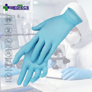 Chemical Industry Nitrile Rubber Surgical Medic Medical Exam Gloves