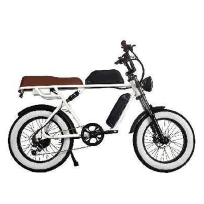 500w Rear Hub Motor Retro Electric City Bike Bicycle Mountain Full Suspension Ebike 20inch Frame Road Alu Alloy Fatbike