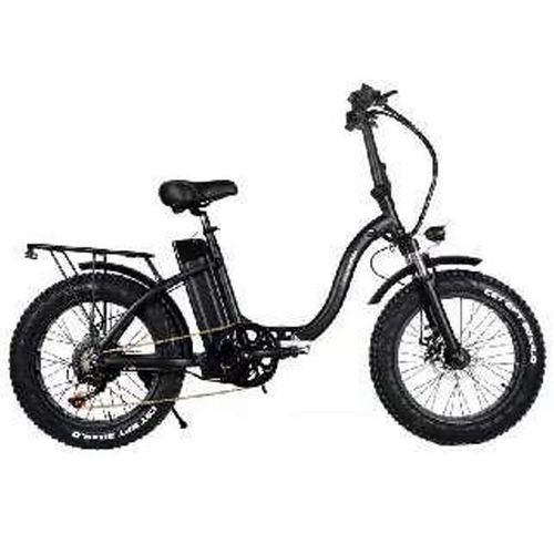 Oem Odm Custom Color 20 Inch Step Thru E Bike Fat City Bicycle 48kmh Long Range Powerful Elder Electric Bike For Adults