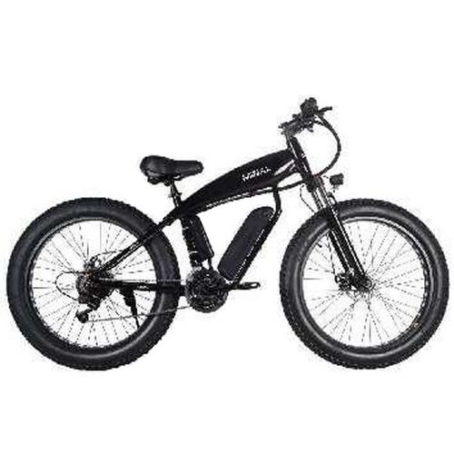 Electric Bike 48v 10.5ah Battery 350w Motor Rear Drive Brushless Gear Hub 26''fat Tire Ebike For Adults