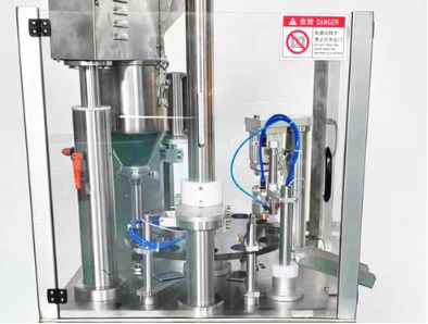 Automatic K-Cup Filling and Sealing Machine - Haitec HT-F20R 