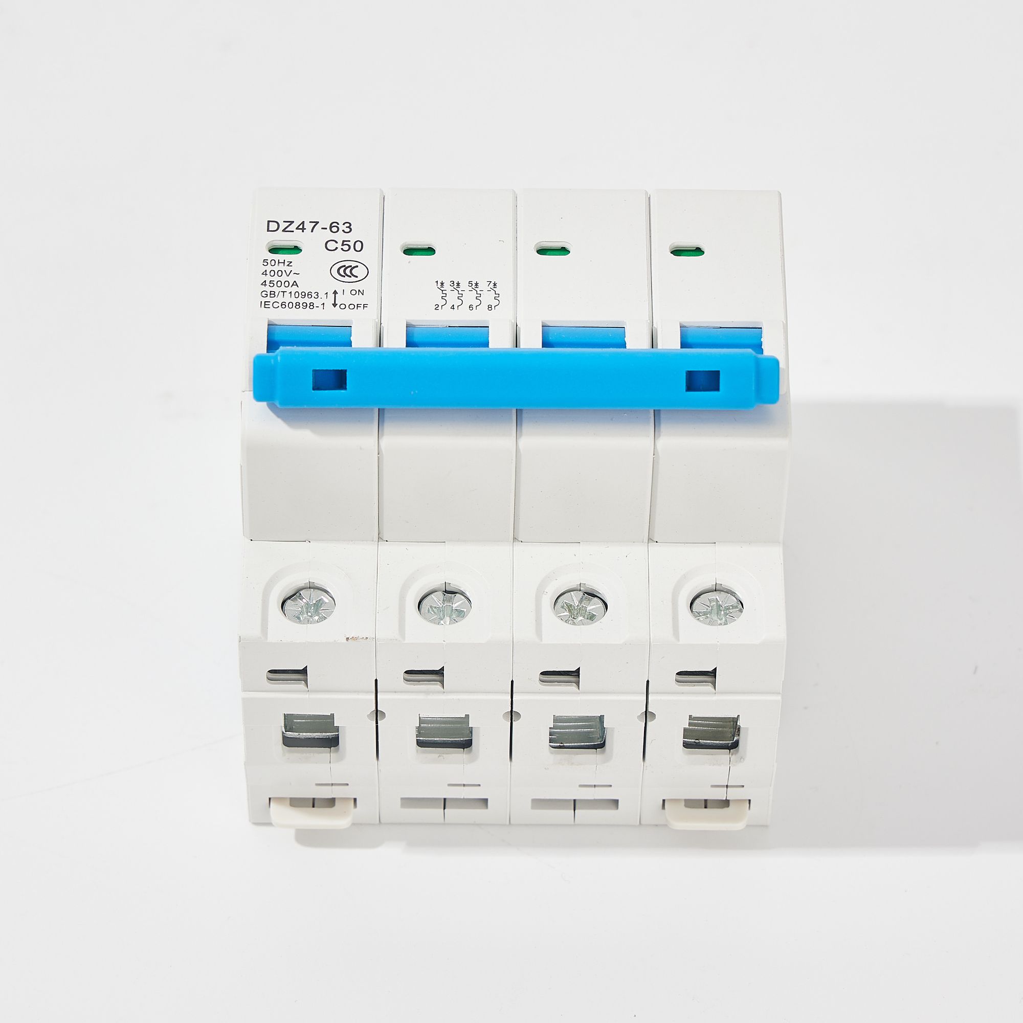 NXB-63 1P D20A 6kA MCB 1P 2P 3P 4P D1 D2 D3 D4 D6 D10 D16 D20 D32 D40 D50 D63 Mini MCB Circuit Breaker