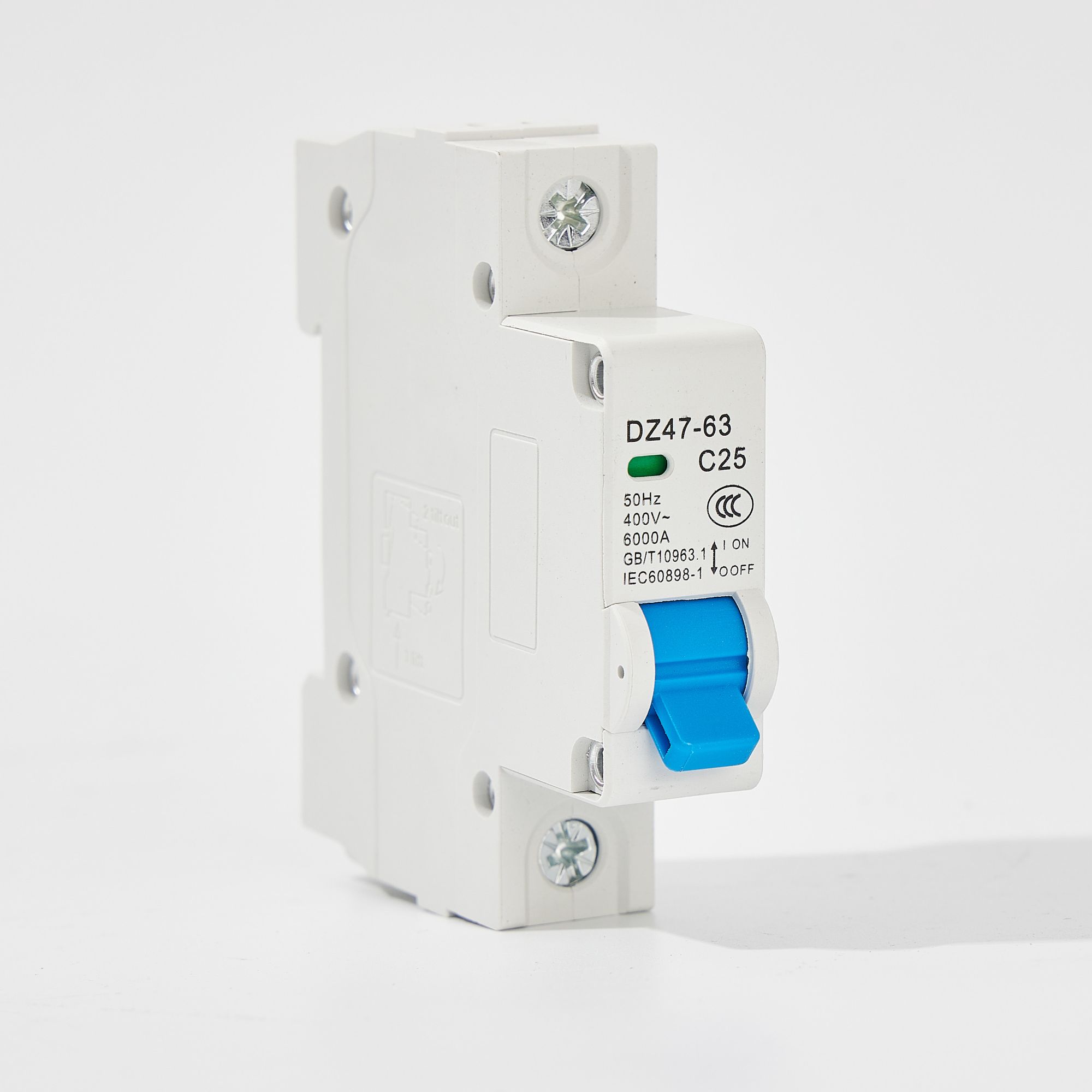 10kA din rail mounting mini circuit breaker/mcb with CE, CB, SEMKO certificate