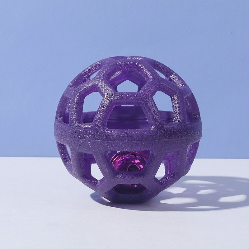 New Arrival Bell Ball High Quality Cat Dog Pet Toys Interactive Hollow Plastic Ball Factory