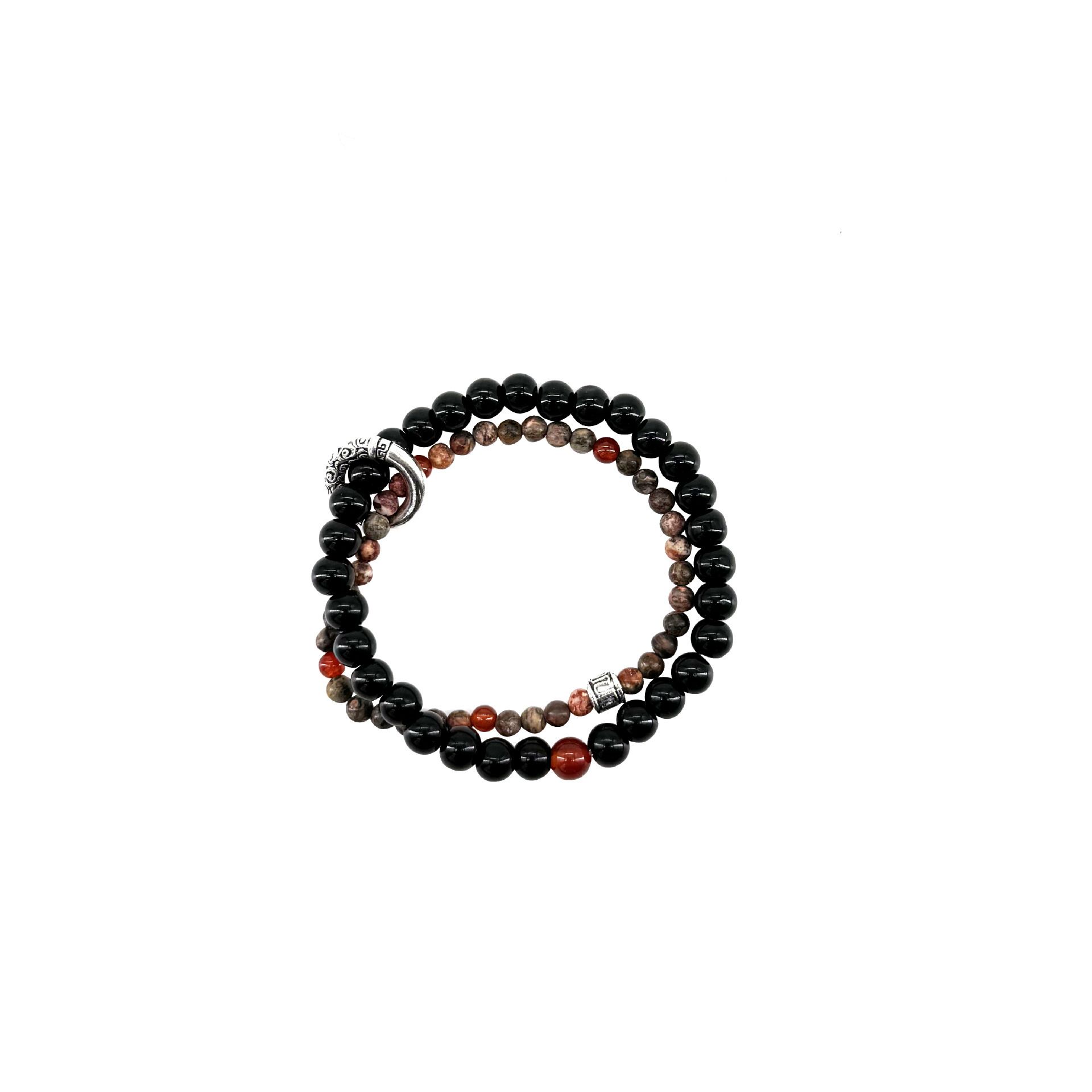 The new Ping An buckle beaded bracelet women's bracelet couple hand ornament keeps safe