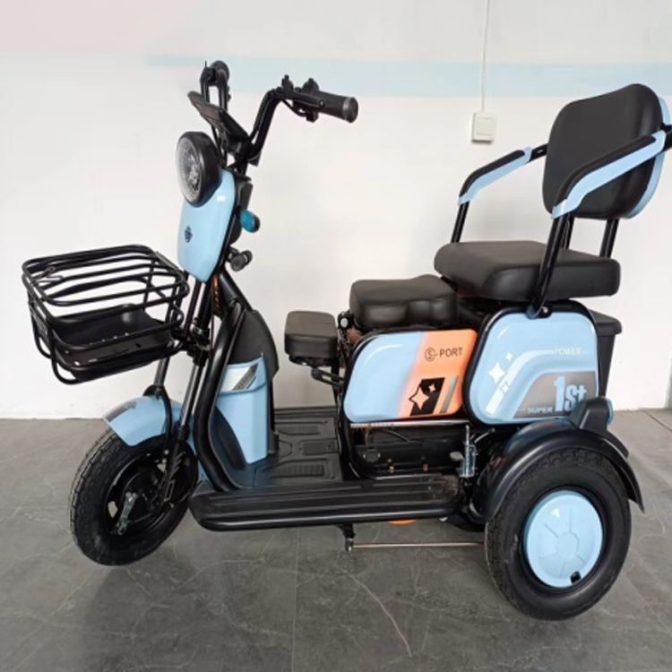 New Energy High Quality 3 Wheeled Electric Cargo Tricycle Vehicle