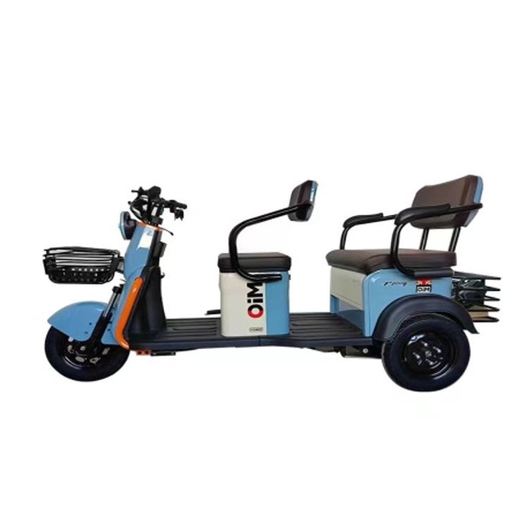 Wholesale Electric Tricycle Driver Seat Small Open Scooter Electric Loader Freight Cargo Tricycle With Cabin