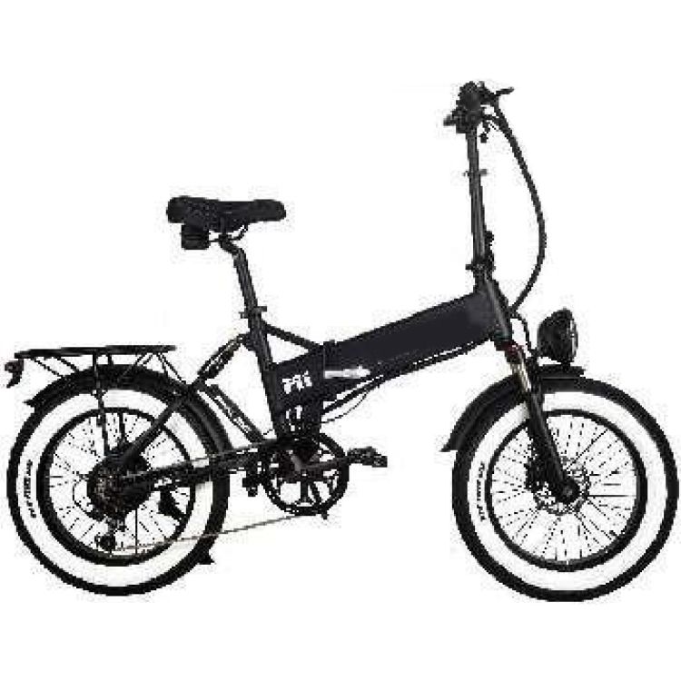 750w Rear Hub Motor 7 Speed Battery Range 50-55km Pure Electric Power Driving Foldable Ebike