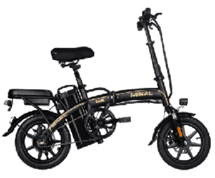 350W Foldable Electric Bicycle 48V Electric Mountain 14