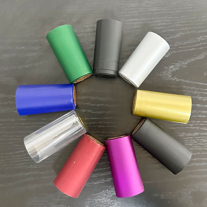 Wholesale Different Size PVC Aluminum Embossed Top Logo Heat-Shrinkable Capsules Cap