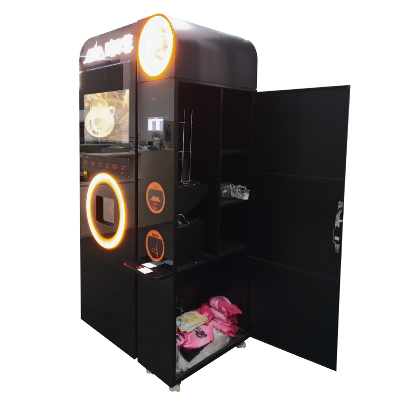 Big commercial coffee vending machine designed by JAVA