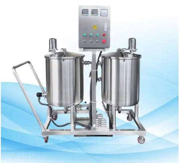 Sanitary grade stainless steel pipeline CIP cleaning system pharmaceutical factory solution tank online fully automatic CIP on-s