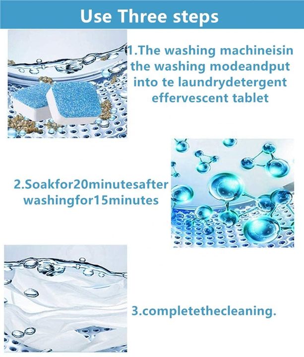 Hot Selling Effervescent Cleaner Tablets for Washing Machines