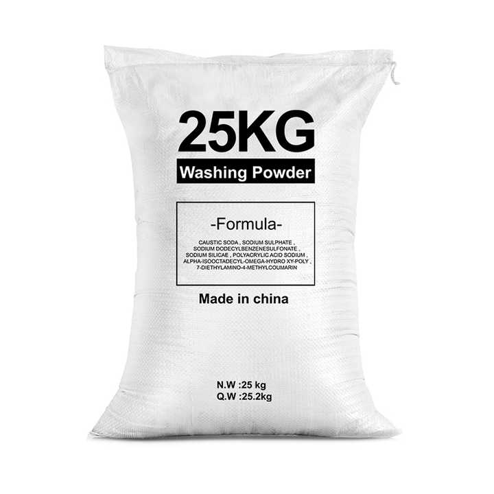 OEM Bulk Laundry Washing Powder Available in 10kg, 20kg, 25kg, 50kg, and 1 Ton for Clothes