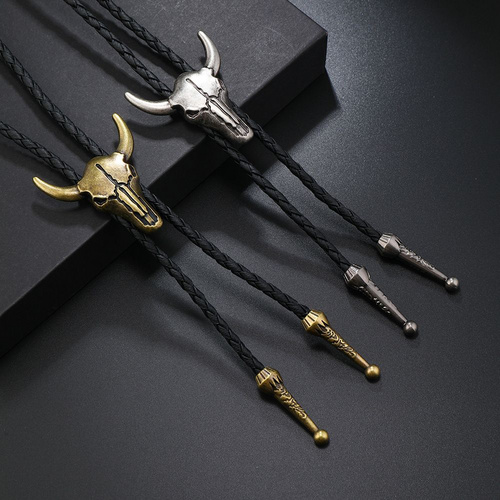 New Fashion Retro Personality Bull Head Necklace Creative Versatile Casual Necklace Unisex Necklace