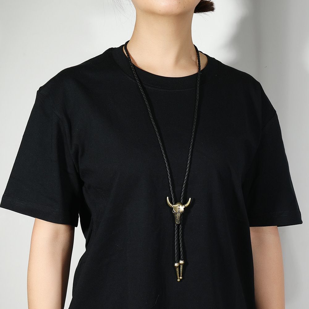 New Fashion Retro Personality Bull Head Necklace Creative Versatile Casual Necklace Unisex Necklace