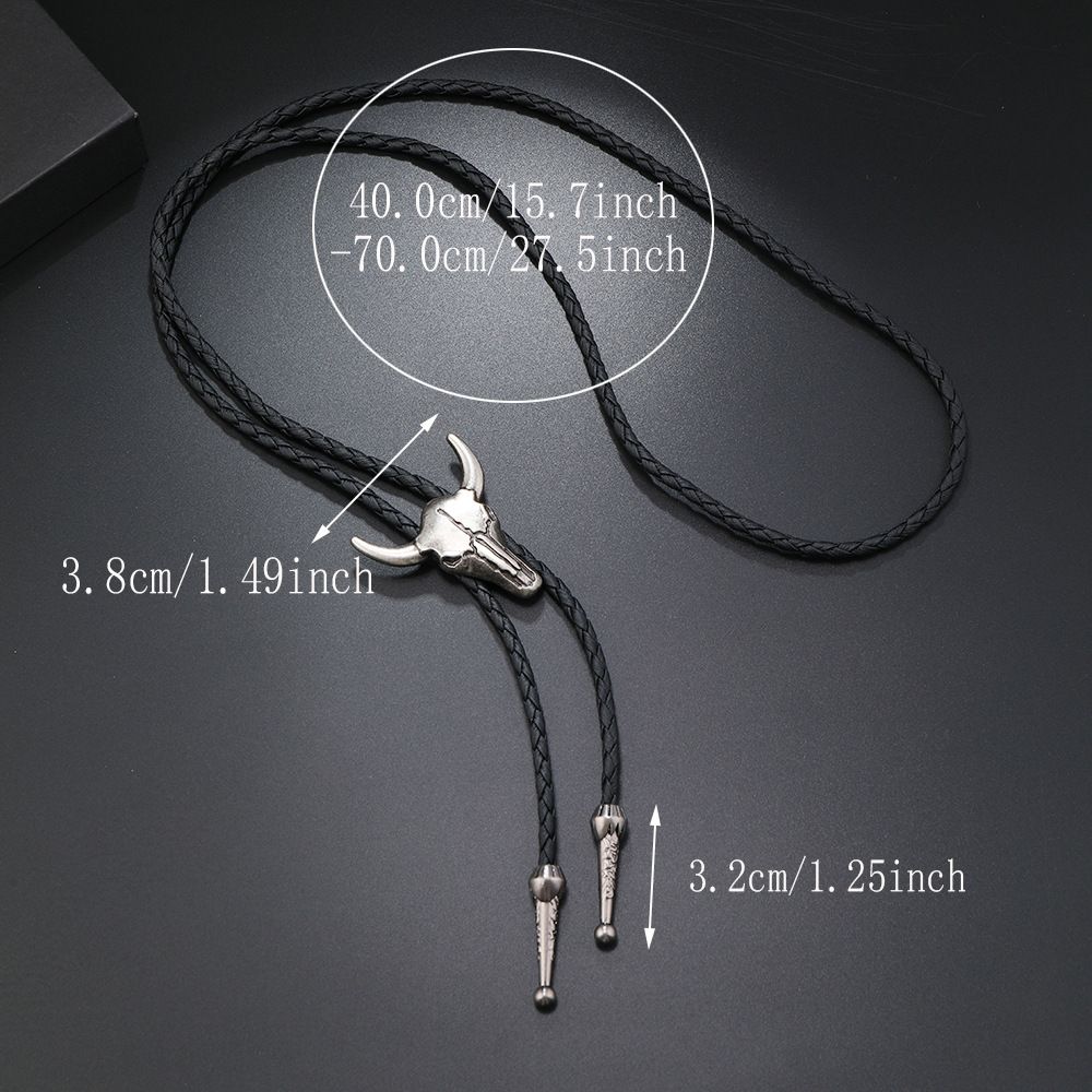 New Fashion Retro Personality Bull Head Necklace Creative Versatile Casual Necklace Unisex Necklace