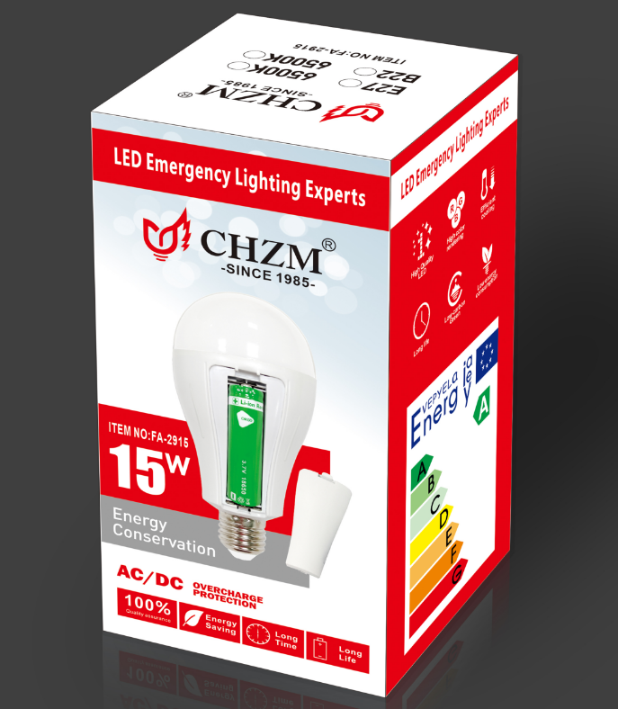 New Products Emergency Led Emergency Light Energy Saving 15w 20w Rechargeable Bulb For Office