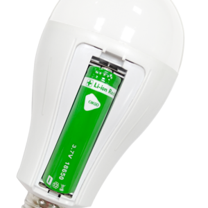 Two Battery Operated Led Emergency Rechargeable Bulb For Home