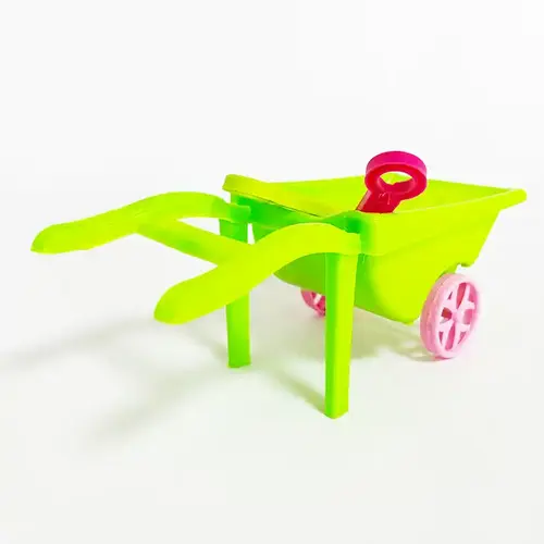 New products toys for outdoor eco friend material sand beach toy plastic beach sand toy trolley Sand Wheel