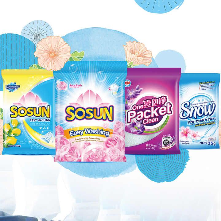 China Factory Manufacturer of Laundry Detergent Chemical Washing Powder Soap Powder