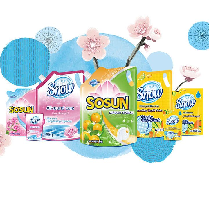 China Factory Manufacturer of Laundry Detergent Chemical Washing Powder Soap Powder