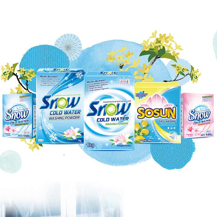 China Factory Manufacturer of Laundry Detergent Chemical Washing Powder Soap Powder