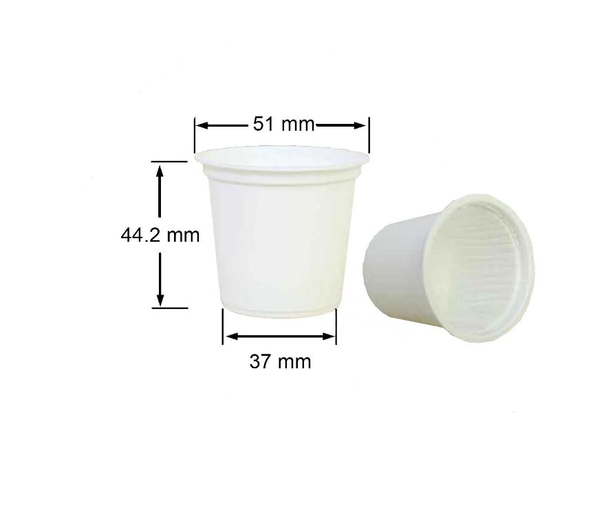 Automatic Disposable Coffee Cup Filling Sealing Machine Small K Cup Powder Packing Machinery Plastic Cup Roll Film Heat Sealer