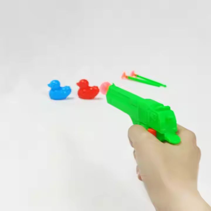 Children's toy shooting indoor and outdoor Dual soft shot gun shot competition safety suction cup bullet toy gun