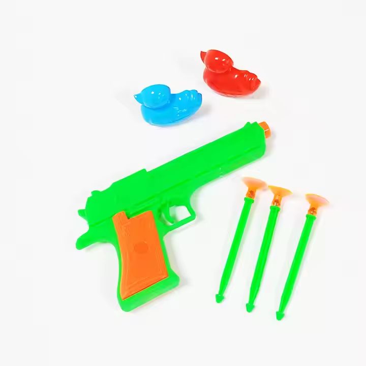 Children's toy shooting indoor and outdoor Dual soft shot gun shot competition safety suction cup bullet toy gun