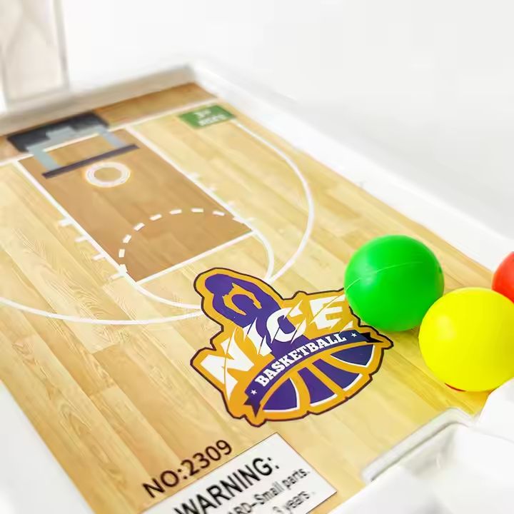 Low price wholesale Mini Promotional Toy Hands-on Puzzle Gifts For Kid Mini Simulation Basketball Stand Board Basketball Game