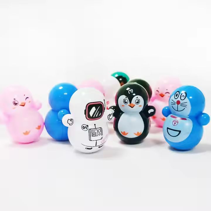 Cartoon mini tumbler penguin children's puzzle mini gift leisure nostalgia small toys wholesale