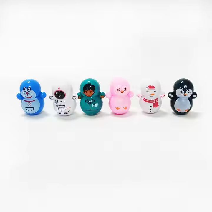 Cartoon mini tumbler penguin children's puzzle mini gift leisure nostalgia small toys wholesale