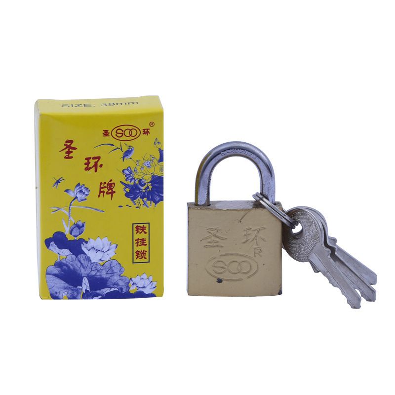 cheapest lock solid anti-rust high security ultra-thin type brass padlock