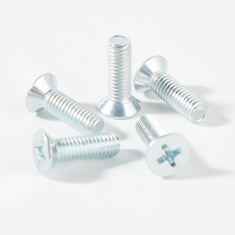 Phillips drive countersunk head machine screw