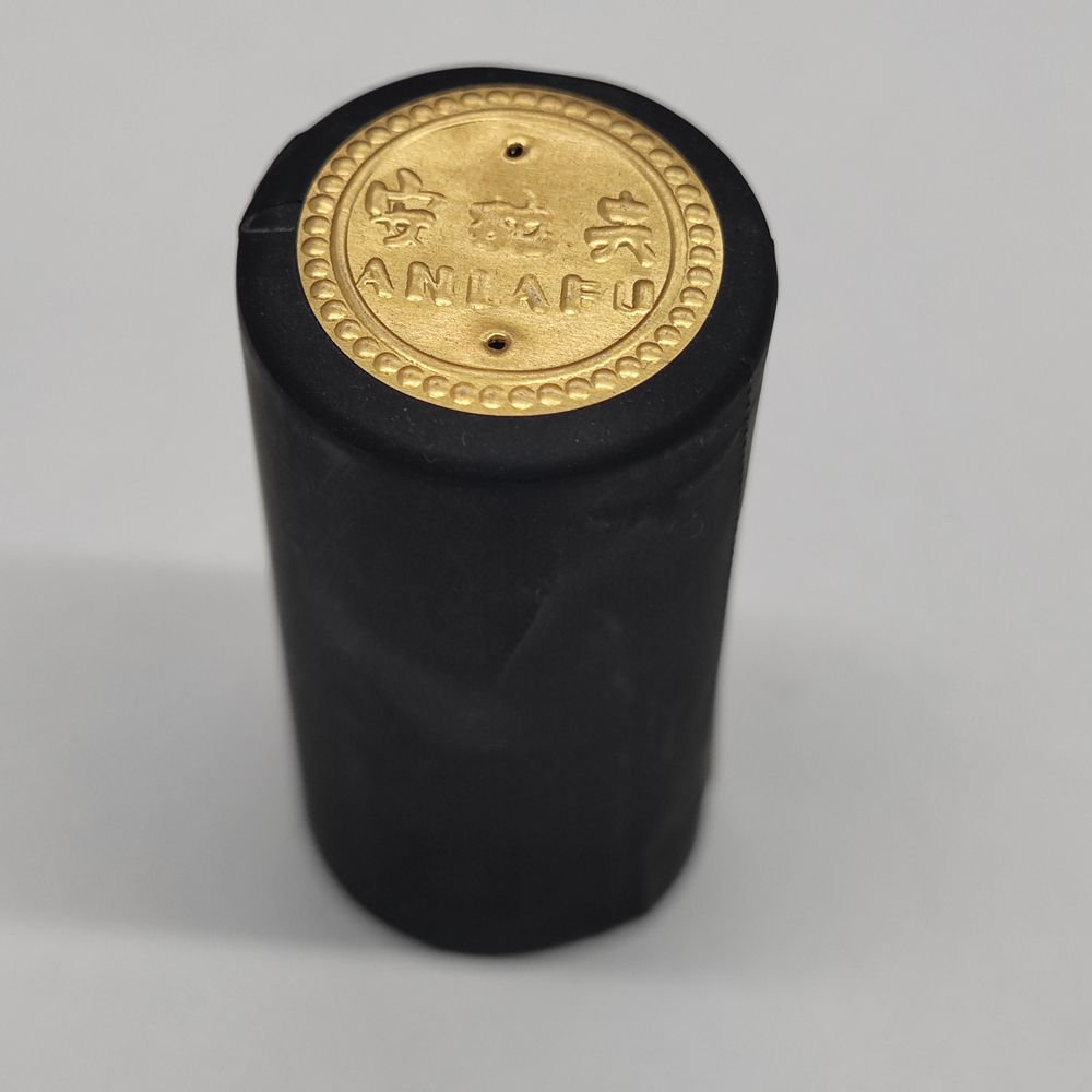 Custom Embossed Print Polylaminate PVC Plasitc Wine Shrink Wrap Seal Lid Capsule