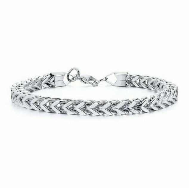 Titanium steel men's bracelet domineering stainless steel jewelry personality gift three color optional Personality Charm