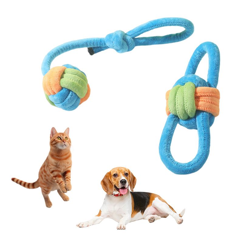 Custom Play Ball Tug-of-War Chew Toy for Pets Wholesale Dog Needs Cats