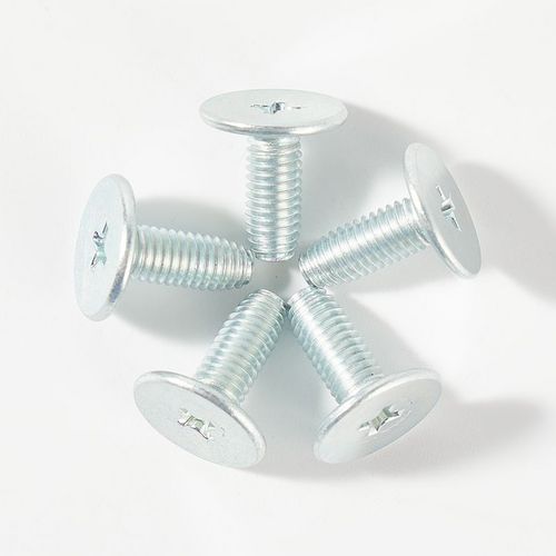 Flat head cross drive machine screw